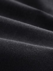 Charcoal Grey Stretch Oxford Short Sleeve Shirt - Image 7 of 8