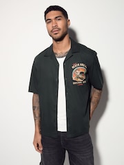 Black National Park Back Print Short Sleeve Shirt - Image 2 of 9