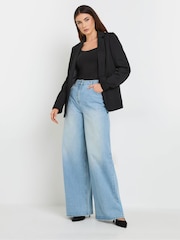 Long Tall Sally Black Ponte Blazer - Image 3 of 6