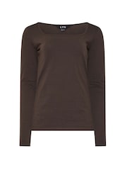 Long Tall Sally Square Neck Fitted T-Shirt 2 Pack - Bild 8 von 8