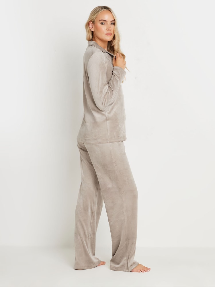 Long Tall Sally Natural Collar Revere Lounge Set - Image 3 of 5