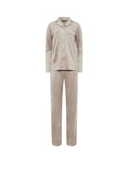 Long Tall Sally Natural Collar Revere Lounge Set - Image 5 of 5