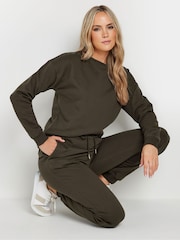 Long Tall Sally Brown Crew Neck Sweatshirt - Image 5 of 6