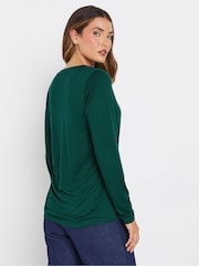 Long Tall Sally Red PREMIUM Tall 2 PACK V-Neck Tops - Image 5 of 8