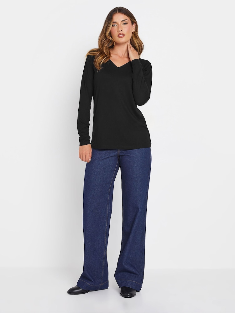 Negro - Long Tall Sally Premium Long Sleeve T-Shirt - Imagen 1 de 5 Negro - Long Tall Sally Premium Long Sleeve T-Shirt - Imagen 1 de 5