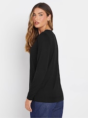 Long Tall Sally Black Premium Long Sleeve T-Shirt - Image 4 of 5
