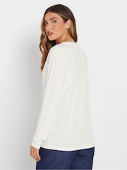 Long Tall Sally Cream Premium Long Sleeve T-Shirt - Image 3 of 5