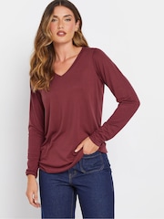 Long Tall Sally Red Premium Long Sleeve T-Shirt - Image 1 of 5
