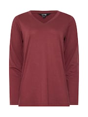 Long Tall Sally Red Premium Long Sleeve T-Shirt - Image 5 of 5