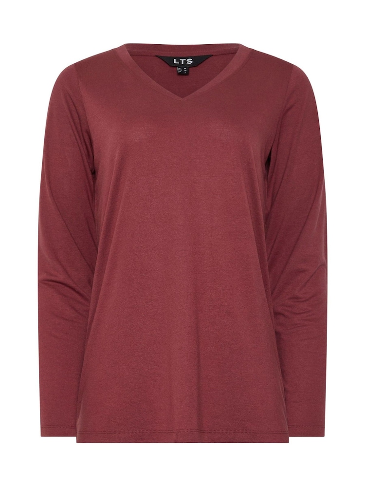 Long Tall Sally Red Premium Long Sleeve T-Shirt - Image 5 of 5