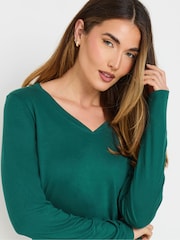 Long Tall Sally Green Premium Long Sleeve T-Shirt - Image 4 of 5