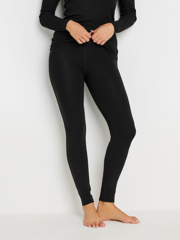 Long Tall Sally Black Thermal Heat Leggings - Image 2 of 6