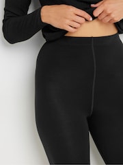 Long Tall Sally Black Thermal Heat Leggings - Image 4 of 6