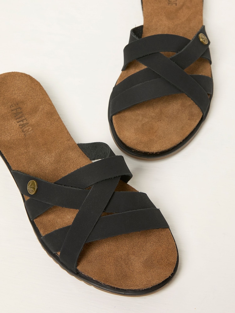 Black Strappy Sandal - Image 3 of 3 Black Strappy Sandal - Image 3 of 3