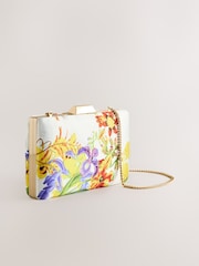 Multi Kew Gardens Satin Clutch Bag - Image 7 of 10