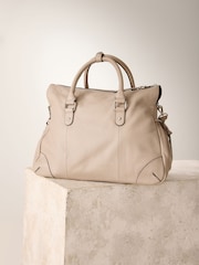Bone Leather Washed Grab Bag - Image 5 of 9
