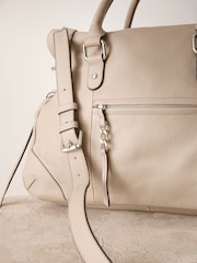 Bone Leather Washed Grab Bag - Image 7 of 9