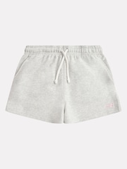 New Balance Grey Small Girls Logo Shorts - Image 5 of 7
