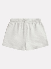 New Balance Grey Small Girls Logo Shorts - Image 6 of 7