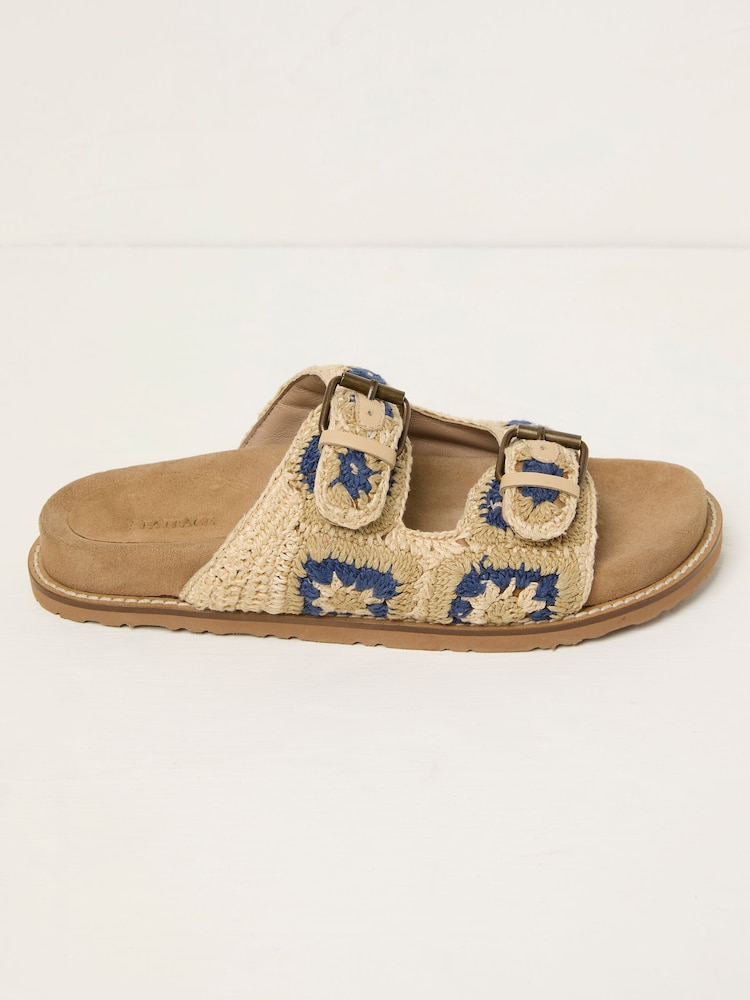 Blue Crochet Meldon Sandal - Image 1 of 3