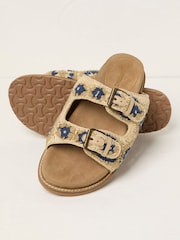 Blue Crochet Meldon Sandal - Image 2 of 3