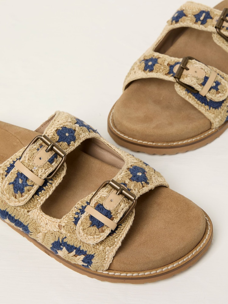 Blue Crochet Meldon Sandal - Image 3 of 3