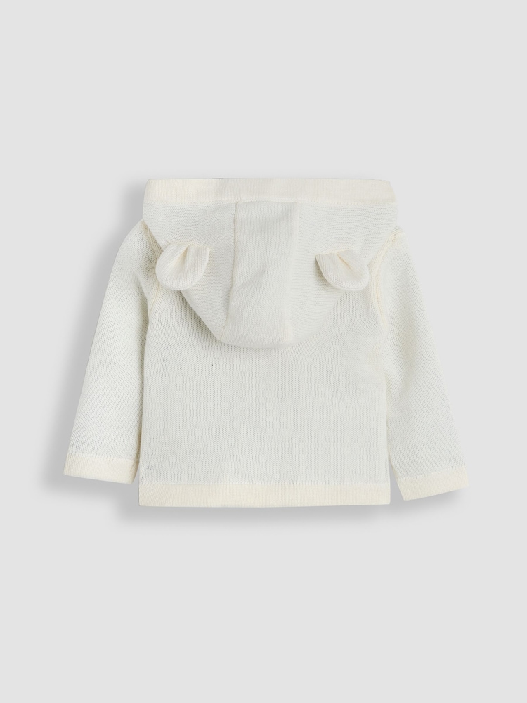 JoJo Maman Bébé Peter Rabbit™ Embroidered Cardigan - Imagen 4 de 4