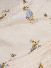 JoJo Maman Bébé Natural Peter Rabbit™ Woven Printed Sunhat - Image 3 of 3