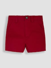 JoJo Maman Bébé Red Twill Chino Short - Image 1 of 3