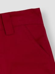 JoJo Maman Bébé Red Twill Chino Short - Image 3 of 3