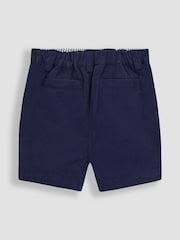 JoJo Maman Bébé Navy Blue Twill Chino Short - Image 2 of 3