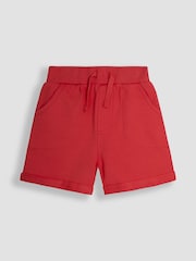 JoJo Maman Bébé Royal Blue & Red 2-Pack Jogger Shorts - Image 2 of 5
