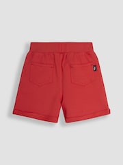 JoJo Maman Bébé Royal Blue & Red 2-Pack Jogger Shorts - Image 3 of 5