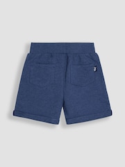 JoJo Maman Bébé Royal Blue & Red 2-Pack Jogger Shorts - Image 5 of 5