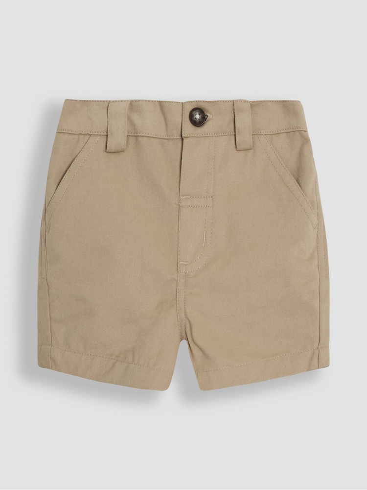 JoJo Maman Bébé Stone Twill Chino Short - Image 1 of 3