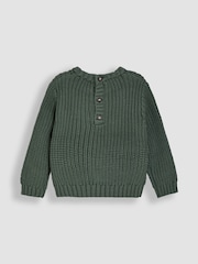 JoJo Maman Bébé Green Embroidered Jumper - Image 2 of 7