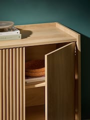 MADE.COM Oak Effect Blaze Small Sideboard - Image 2 of 5