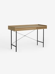 MADE.COM Oak Effect Blaze Desk - Image 4 of 5