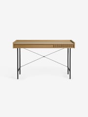 MADE.COM Oak Effect Blaze Desk - Image 5 of 5