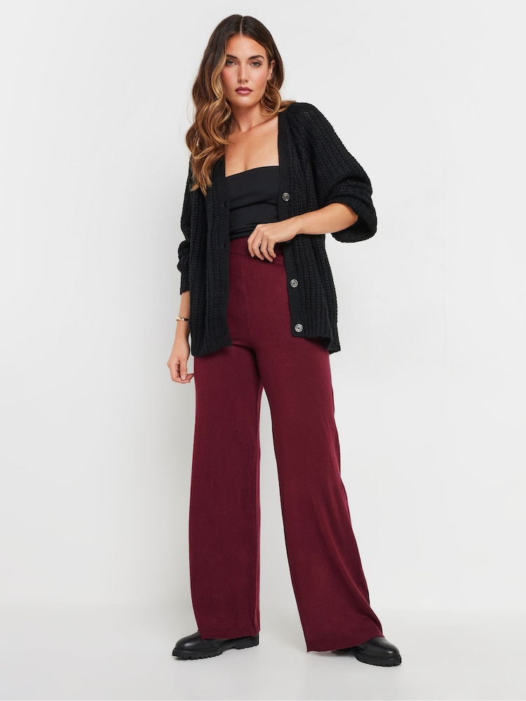 Rot - Long Tall Sally Cashmillon-Hose mit weitem Bein - Bild 1 von 5 Rot - Long Tall Sally Cashmillon-Hose mit weitem Bein - Bild 1 von 5