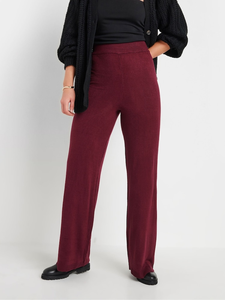 Rot - Long Tall Sally Cashmillon-Hose mit weitem Bein - Bild 2 von 5 Rot - Long Tall Sally Cashmillon-Hose mit weitem Bein - Bild 2 von 5