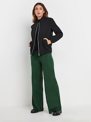 Grün - Long Tall Sally Cashmillon-Hose mit weitem Bein - Bild 1 von 4