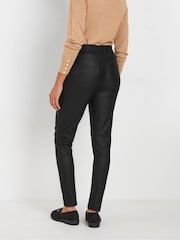M&Co Coated Skinny Zip Trousers - Bild 3 von 5