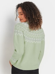 M&Co Green Placement Jumper - Image 3 of 5