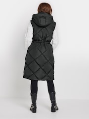 M&Co Black Hooded Gilet - Image 3 of 5