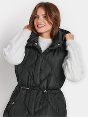 M&Co Black Hooded Gilet - Image 4 of 5
