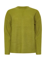 M&Co Green Funnel Neck Stitch Jumper - Image 5 of 5