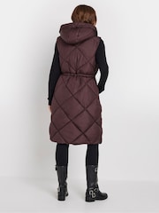 M&Co Red Hooded Gilet - Image 3 of 5