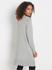 M&Co Grey Longline Cardigan - Image 3 of 5
