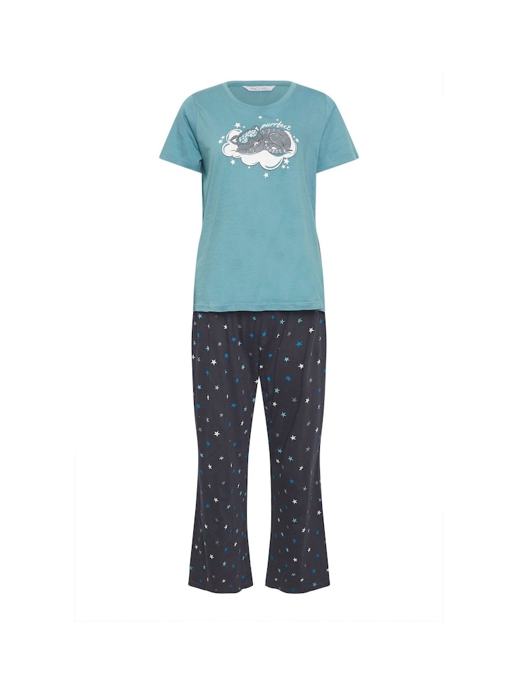 M&Co 'Purrfect' Wide Leg Pyjama Set - Imagen 5 de 5 M&Co 'Purrfect' Wide Leg Pyjama Set - Imagen 5 de 5